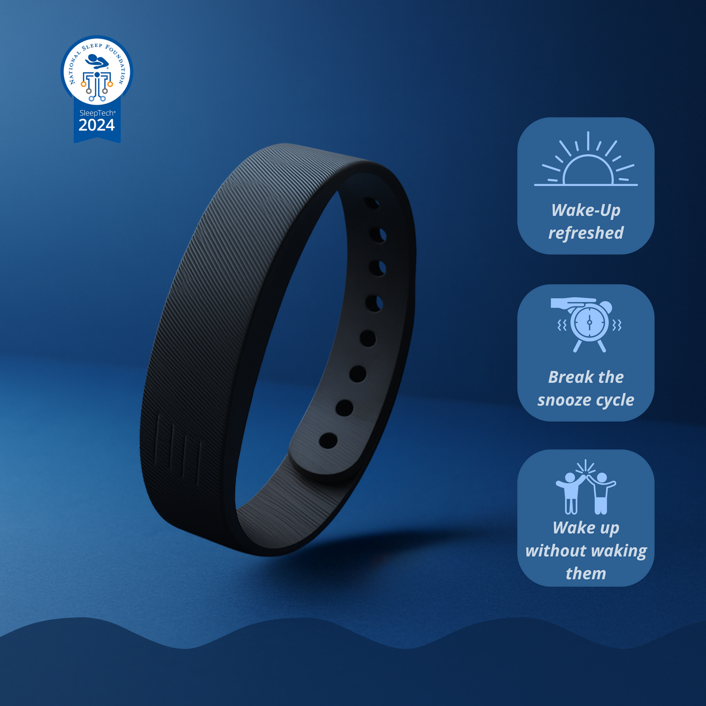 DawnBrace™ – Smart Silent Alarm Bracelet